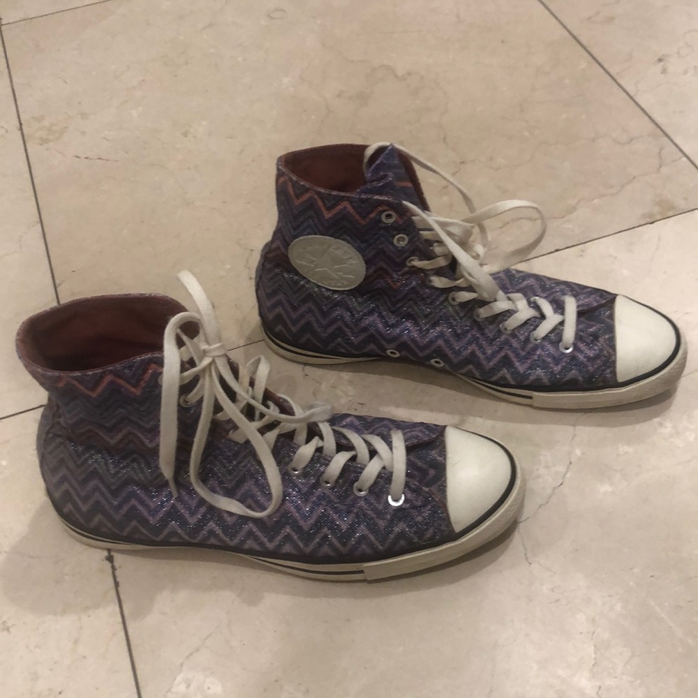 Missoni Converse high tops - Picture 3 of 8